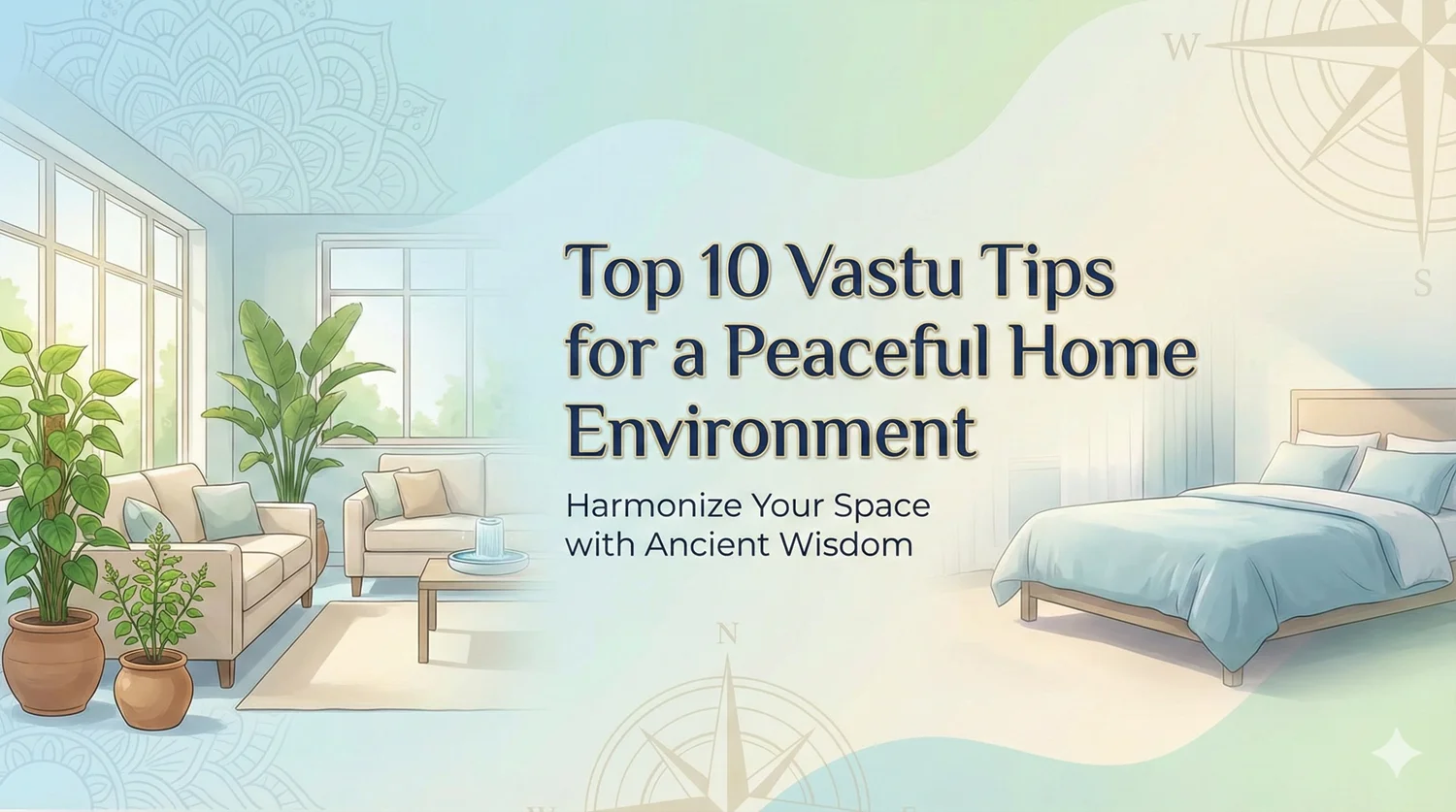 Top 10 Vastu Tips for a Peaceful Home Environment - Manoj Jain